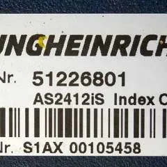 Jungheinrich 51226801 | Rij/hef/stuur regeling  drive/lift/steering controller AS2412 i S index C Sw 1,02 51462874 sn. S1AX00105458 from ERE225 year 2017