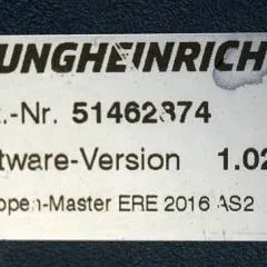 Jungheinrich 51226801 | Rij/hef/stuur regeling  drive/lift/steering controller AS2412 i S index C Sw 1,02 51462874 sn. S1AX00105458 from ERE225 year 2017