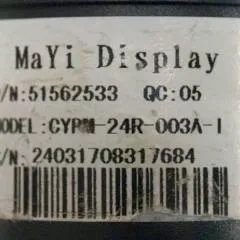 Jungheinrich 51562533 | Battery and Hour indicator MaYi display CYPM-24R-003A-I sn. 24031708317684 from EJE M 24V