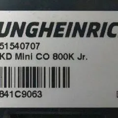 Jungheinrich 51540707 | Display KD mini Co 800K Jr. sn. 841C9063