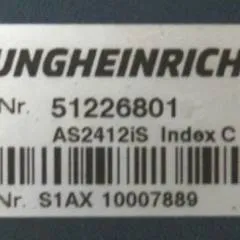 Jungheinrich 51226801 | Rij/hef/stuur regeling  drive/lift/steering controller AS2412 i S index B Sw 1,01 51419306 sn. S1AX00066146 from ECE225 year 2015