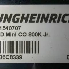 Jungheinrich 51540707 | Display KD mini Co 800K Jr. sn. 736C8339