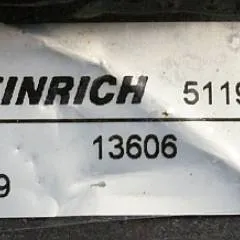 Jungheinrich 51198398 | Brake pedal 351BPJH01 13606 RM: 2496519 sn. 036405