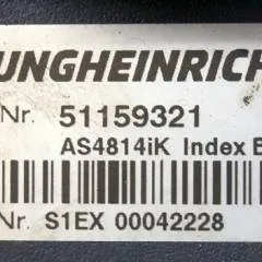 Jungheinrich 51159321 | Rij/hef regeling drive/lifting controller AS4814Ik Index B Sw. 1.07 51212688 sn. S1EX00042228 from ETV214 year 2015