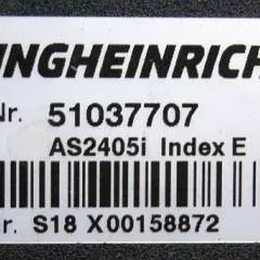 Jungheinrich 51037707 | Rij regeling driving controller AS2405i index E sn. S18X00158872 from EJE C20 year 2018