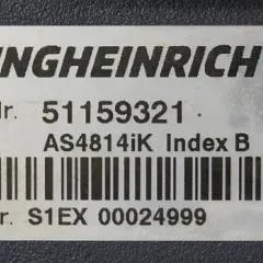 Jungheinrich 51159321 | Rij/hef regeling drive/lifting controller AS4814Ik Index B from ETV214 year 2015 sn. S1EX00024999