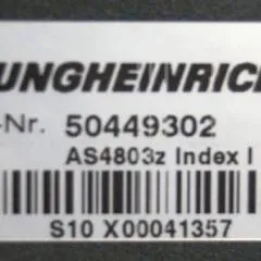 Jungheinrich 50449302 | Stuur regeling Controller AS4803 Z Index I 51004746 sw. 1.33 sn.S10X00041357 from ETV214 year 2011