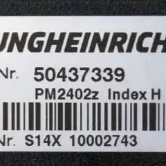 Jungheinrich 50437339 | Stuur regeling steering controller PM2402 Z Index H sn. S14X10002743 from ESE214 year 2018