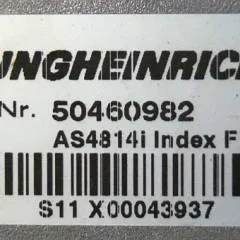 Jungheinrich 50460982 | Hef regeling Lifting controller AS4814i index F from  ETV214 year 2011 sn.S11X00043937