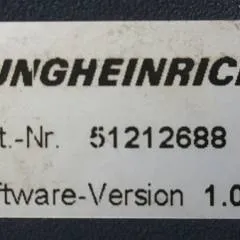 Jungheinrich 51159321 | Rij/hef regeling drive/lifting controller AS4814Ik Index B Sw. 1.07 51212688 sn. S1EX00086767 from ETV216 year 2014