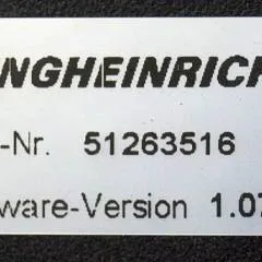 Jungheinrich 51226801 | Rij/hef/stuur regeling  drive/lift/steering controller AS2412 i S index D Sw. 1,07 51263516 sn. S1AX00181185 from ERE225 fixed platform year 2015