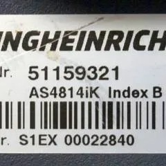 Jungheinrich 51159321 | Rij/hef regeling drive/lifting controller AS4814Ik Index B 51198205 inkl. LA1/4FTER from ETV216 year 2015 sn. S1EX00022840