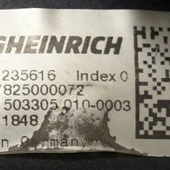 Jungheinrich 51235616 | Controle levers with side shift function Index O sn. P7825000072  W nr. S1503305 010-0003 180° from ETV214 year 2015