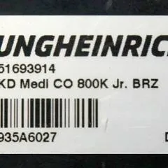 Jungheinrich 51693914 | Display KD MEDI CO 800K Jr BRZ sn. 935A6027