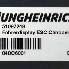 Jungheinrich 51097248 | Display ESC canopen  sn. 828O6001
