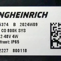 Jungheinrich 51955374 | Display KD Medi Co 800K-Sys sn. 409B2227