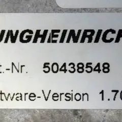 Jungheinrich 50421660 | Hef regeling Lifting controller AS4814 Plus Index O 50438548 Sw. 1.70 sn. S11X00152554  from ETV214 year 2004