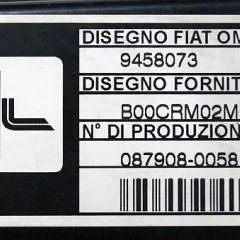 Fiat/OM 9458073 | Display B00CRM02M 087908-0058 from Fiat/OM EU25 year 2002