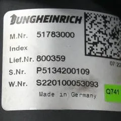 Jungheinrich 51783000 | Joystick Multipilot 50271577 sn. P5134200109 W S22010005093 Q741 including adapter cable 51908640