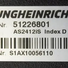 Jungheinrich 51226801 | Rij/hef/stuur regeling  drive/lift/steering controller AS2412 i S index D Sw 1,07 51263516 sn. S1AX10056110 from ERE225 fixed platform year 2015