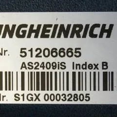 Jungheinrich 51206665 | Rij/hef regeling Drive/lift controller AS2409 i S Index B Sw. 1,05 51235591 from EJC 112 year 2017 sn. S1GX00057482