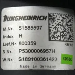 Jungheinrich 51585597 | Multipilot SN P5300006957H S180100361423 Q630