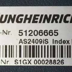 Jungheinrich 51206665 | Rij/hef regeling Drive/lift controller AS2409 i S Index B Sw. 2,03 51246071 from ERE120 folding platform year 2015 sn. S1GX00028826