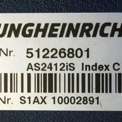Jungheinrich 51226801 | Rij/hef/stuur regeling  drive/lift/steering controller AS2412 i S index C sn. S1AX10002891 from ERE225 Fixed platform year 2017