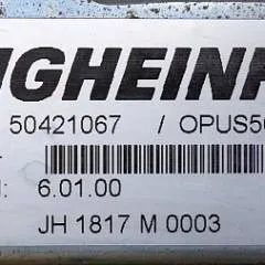 Jungheinrich 50421067 | Display for ETV from 2003 till 2011 OPUS 5010 CANA92 Sw. 6.01.00 s. JH1817M0003