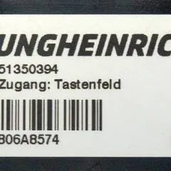 Jungheinrich 51350394 | Code key sn. 806A8574