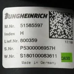Jungheinrich 51585597 | Multipilot SN P5300006957H S180100083611 Q630 rubber isolation damaged
