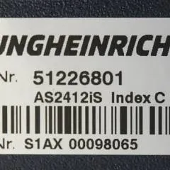 Jungheinrich 51226801 | Rij/hef/stuur regeling  drive/lift/steering controller AS2412 i S index C Sw. 1,09 51419306 sn. S1AX0009806 from ECE225 year 2017