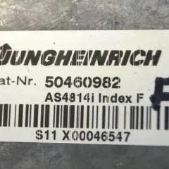 Jungheinrich 50460982 | Rij regeling Drive controller AS4814i index F from ETV214 year 2011 sn.S11X00046547