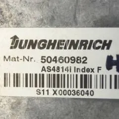 Jungheinrich 50460982 | Hef regeling Lifting controller AS4814i index F from ETV114 year 2011 sn.S11X00036040