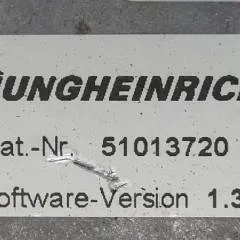 Jungheinrich 50460982 | Hef regeling Lifting controller AS4814i index F 51013720 Sw 1.32 from ETV214 year 2008 sn.S11X00112063