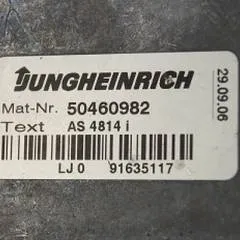 Jungheinrich 50460982 | Rij regeling Drive controller AS4814i from ETV214 year 2006 sn.LJO91635117