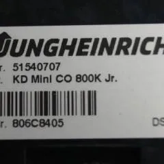 Jungheinrich 51540707 | Display KD mini Co 800K Jr. sn. 806C8405