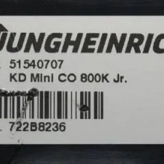 Jungheinrich 51540707 | Display KD mini Co 800K Jr. sn. 722B8236