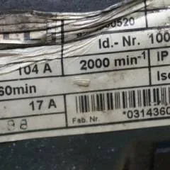 Still 8263500521 | Complete frontaxle with 8263500520 GF116 - Q5 48V104A 4,0 Kw from still R20-15 year 2003