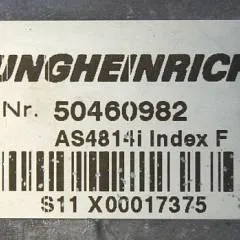 Jungheinrich 50460982 | Rij regeling Drive controller AS4814i index F from ETV214 year 2011 sn.S11X00017375