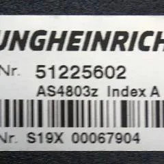 Jungheinrich 51225602 | Stuur regeling steering Controller AS4803 Z index A from ETV216 year 2015 sn. S19X00067904