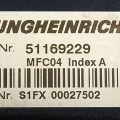 Jungheinrich 51169229 | MFC04 Index A hydraulic from ETV216 year 2015 sn. S1FX00035751 also known as 51169229 51212548