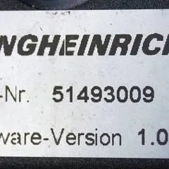 Jungheinrich 51452092 | Stuur regeling steering controller AS4803A index O 51493009 sw 1.05 sn. S19X00163696 from ETV216 year 2017