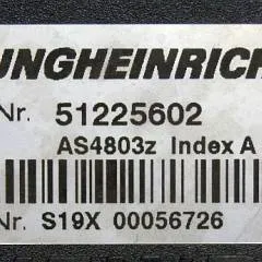 Jungheinrich 51225602 | Stuur regeling steering Controller AS4803 Z index A from ETV112 year 2013 sn. S19X00056726