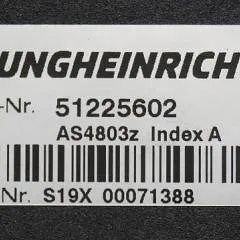 Jungheinrich 51225602 | Stuur regeling steering Controller AS4803 Z index A from ETV214 year 2015 sn. S19X00071388