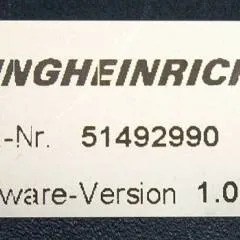 Jungheinrich 51452097 | MFC11 brake Index A 51492990 Sw. 1,08 sn. S1FX00142693 from ETV214 year 2017