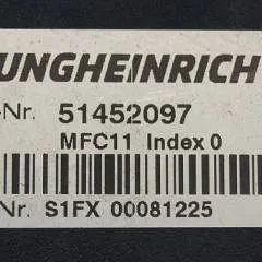 Jungheinrich 51452097 | MFC11 hydraulic Index O from ETV214 li-ion year 2018 sn. S1FX00081225