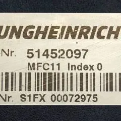 Jungheinrich 51452097 | MFC11 hydraulic Index O from ETV214 year 2017 sn. S1FX00072975