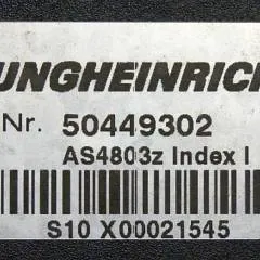Jungheinrich 50449302 | Stuur regeling Controller AS4803 Z Index I sn.S10X00021545 from ETV214 year 2010