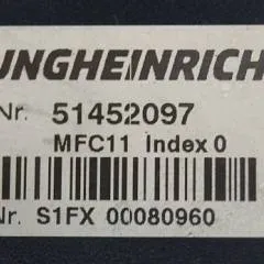 Jungheinrich 51452097 | MFC11 brake Index O sn. S1FX00080960 from ETV214 year 2018